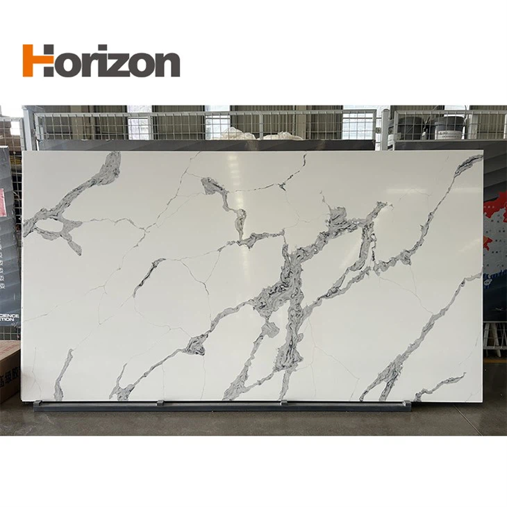 Artificial Quartz Stone Slab Modern Design Style For Countertop Wall Table Top Indoor
