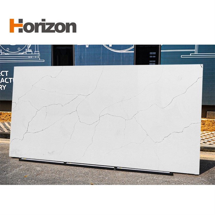 Crystal White Quartz Table Top Quartz Kitchen &Vanity Countertop Decor Furniture