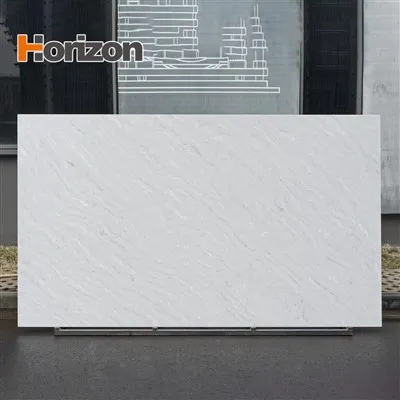Professional Calacatta Quartz Jade Stone Slab For Kitchen Countertop