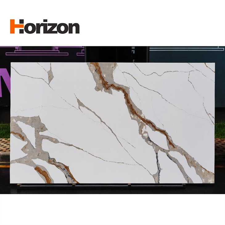 White Quartz Kitchen Countertop With Smooth Finish White Quartz Kitchen Countertop With Smooth Finish